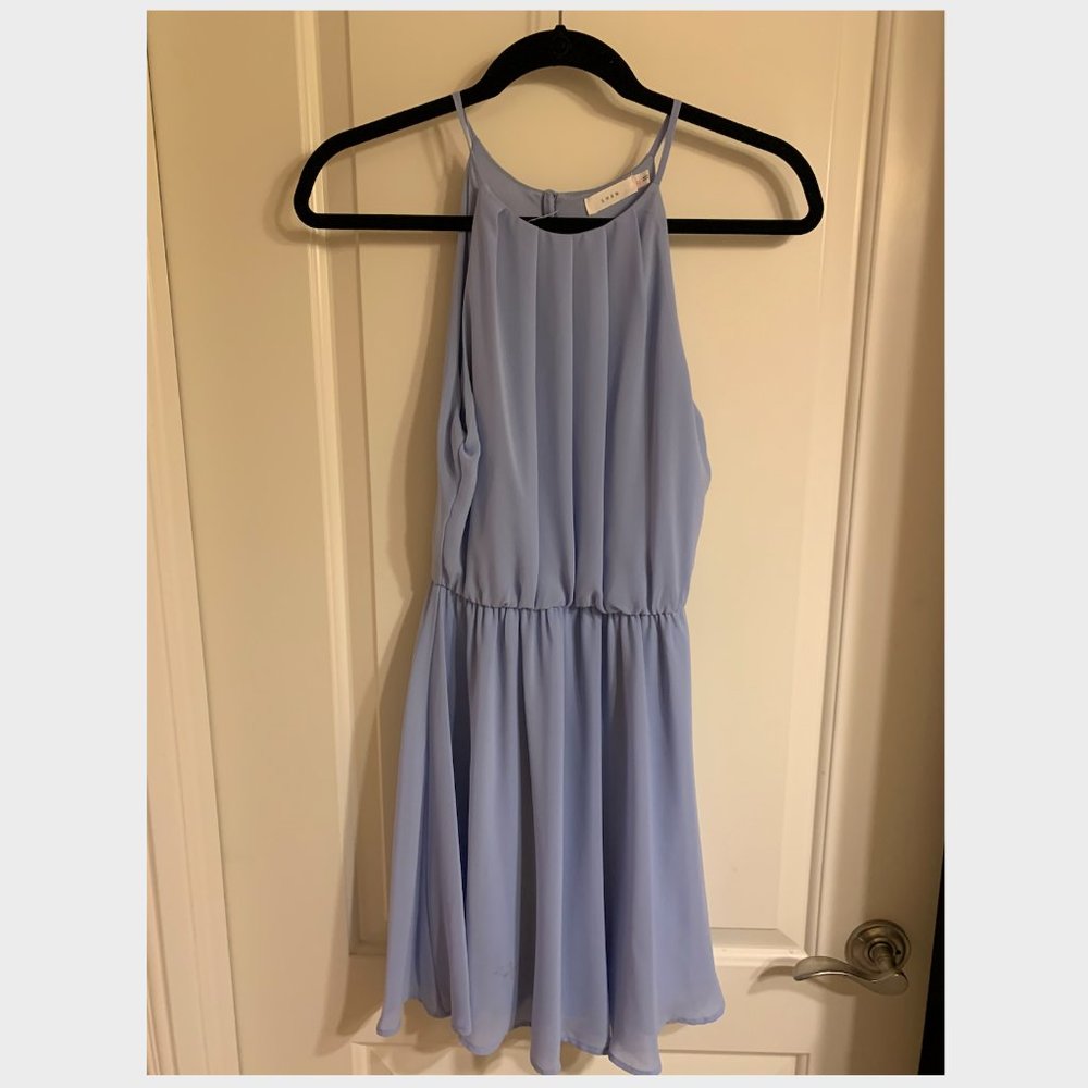 Lush Light Blue Dress